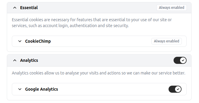 Recommended Settings